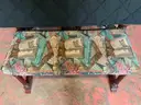 Steinway &#x26; Sons Piano With Cover, Wheels &#x26; Bench, 78&#x22;x58&#x22;x36&#x22;