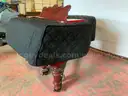 Steinway &#x26; Sons Piano With Cover, Wheels &#x26; Bench, 78&#x22;x58&#x22;x36&#x22;
