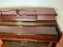 Worlitzer Piano With Bench, 56&#x22;x25&#x22;x37&#x22;