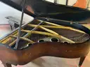 Kimball Piano With Bench, 67&#x22;x56&#x22;x38&#x22;