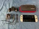 Nintendo OLED Switch Handheld Gaming Console With Case, Accessories &#x26; Game, Model HEG-001