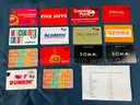 Lot of Retail Store &#x26; Restaurant Gift Cards, $332.10 Total Balance