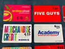 Lot of Retail Store &#x26; Restaurant Gift Cards, $332.10 Total Balance