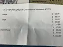 Lot of VISA/AMEX/MC Gift Cards, Total Balance $316.07
