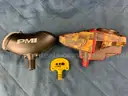 3 - Piranha Paintball Guns With Accessories