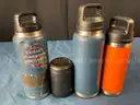 Rubbermaid Action Packer Tote With Lot of Water Bottles