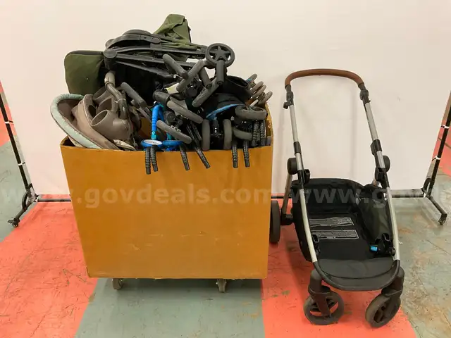 Large Box of Strollers