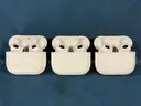 3 - Apple AirPods Gen 3 with MagSafe Charging Case Model A2566, All Power On