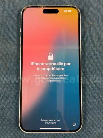 Apple iPhone (User Locked) 15 Plus Model A2847, IMEI: 357136798558236, Powers On