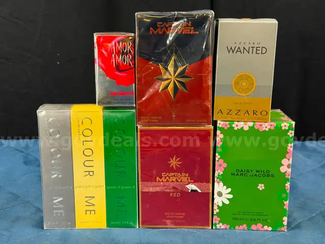 Lot of Cologne/Perfumes With Boxes