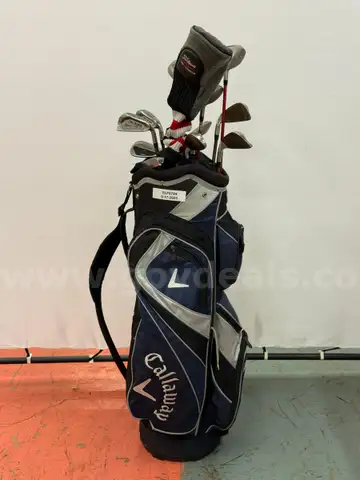 Callaway Golf Bag With 12 - Clubs