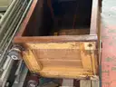 9 - Metal/Plastic Folding Chairs and Wooden Podium