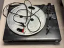 3 - Musical Instruments with Turntable, Case, and Accessories