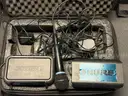 3 - Musical Instruments with Turntable, Case, and Accessories