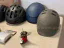 Lot of Misc. Helmets, Fishing Equipment and Camping Goods