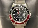Rolex Perpetual Date GMT-Master Watch (Stuck Crown, Scratched Band)