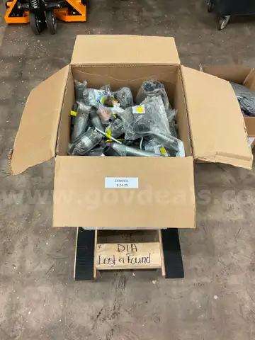 Box of Misc. PVC &#x26; Metal Pipe Fittings