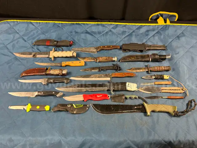 Lot of Misc. Fixed Blades