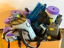 Lot of Misc. Windsor and ProTeam Vacuums (Not In Working Condition, Parts Only)