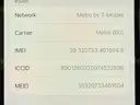 Apple iPhone 13 Model A2482 128 GB, IMEI: 353207334615048 (User Unlocked, Scratched Screen/Cracked Lens, Powers On)