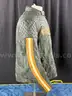 Triumph Braddan Air Race Green Leather Motorcycle Jacket, Size: XL, Model: MLES2337