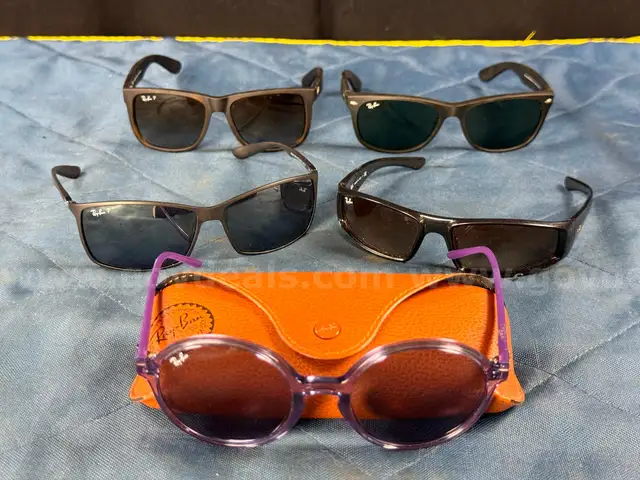 5 - Fashion Sunglasses Labeled as Ray-Ban (1 - With Case)
