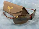5 - Fashion Sunglasses Labeled as Oakley, Ray-Ban, and Maui Jim