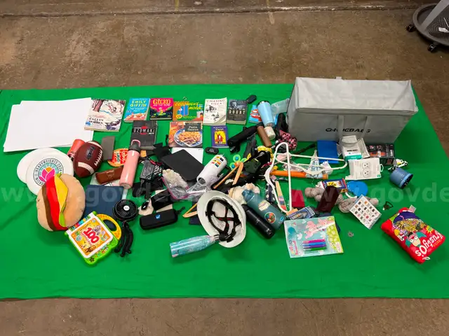 Box of Misc. Lost &#x26; Found Items