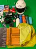 Plastic Tub of Misc. Lost &#x26; Found Items