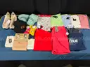 Box of New Clothing and Misc. Items with Tags