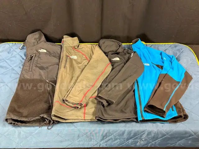 4 - Fashion Clothing Items Labeled as The North Face