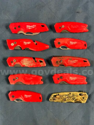 10 - Milwaukee Folding Knives