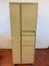 Unknown Brand Metal Wardrobe Storage Cabinet (L) 23.5&#x22; x (W) 24&#x22; x (H) 63&#x22;