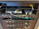 Wilson Case Sound System Box with Misc. Audio Equipment, Raritan Screen/Keyboard, Cords and Accessories (Unable To Test)