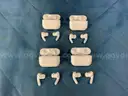 4 - Apple AirPods Pro Gen 2 with MagSafe Charging Cases (USB-C) Model: A2968 (All Power On)