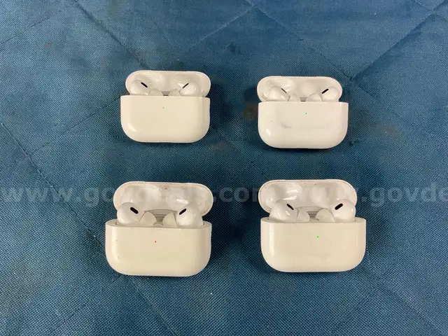 4 - Apple AirPods Pro Gen 2 with MagSafe Charging Cases (USB-C) Model: A2968 (All Power On)