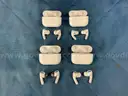 4 - Apple AirPods Pro Gen 1 with MagSafe Charging Cases, Models: A2190 (All Power On)