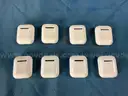 8 - Apple Airpods, 1st Gen With Charging Cases, Models: A1602