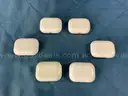 6 - EMPTY Apple Airpod Charging Cases, Models: A2190 (Untested)