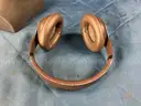 2 - Beats Bluetooth Wireless Headphones with Cases (Both Power On)