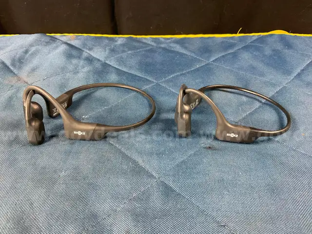 2 - Shokz Bluetooth Wireless Headphones, Models: Open Run S803 and S803 (Unable To Test)