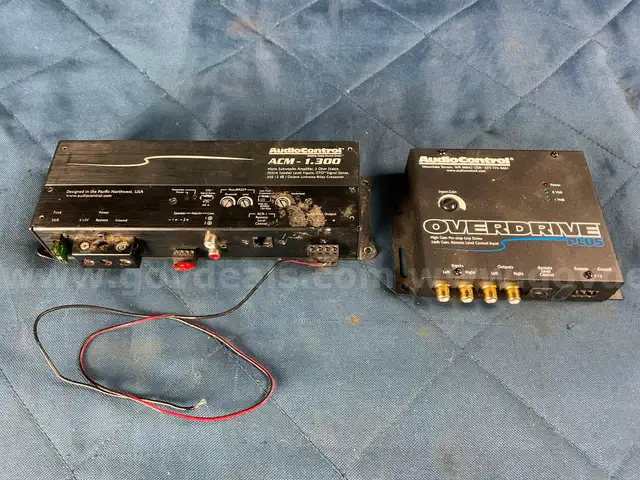 2 - Pieces of Car Audio Equipment (Both Untested)