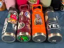 11 - Water Bottles: 7 - Hydro Flask and 4 - Yeti