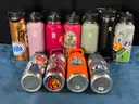 11 - Water Bottles: 7 - Hydro Flask and 4 - Yeti