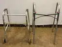 Lot of Canes, Crutches, Walkers and Wheelchair