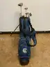 Cleveland Golf Bag with 13 - Right Hand Clubs
