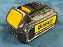 2 - DeWalt Cordless Power Tools with 2 - Batteries and Charger (All Power On)