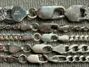 5 - Sterling Silver Necklaces, 109.84 Grams Total Weight