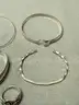 Lot of Sterling Silver, 224.35 Grams Total Weight