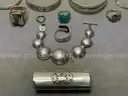 Lot of Sterling Silver, 224.35 Grams Total Weight